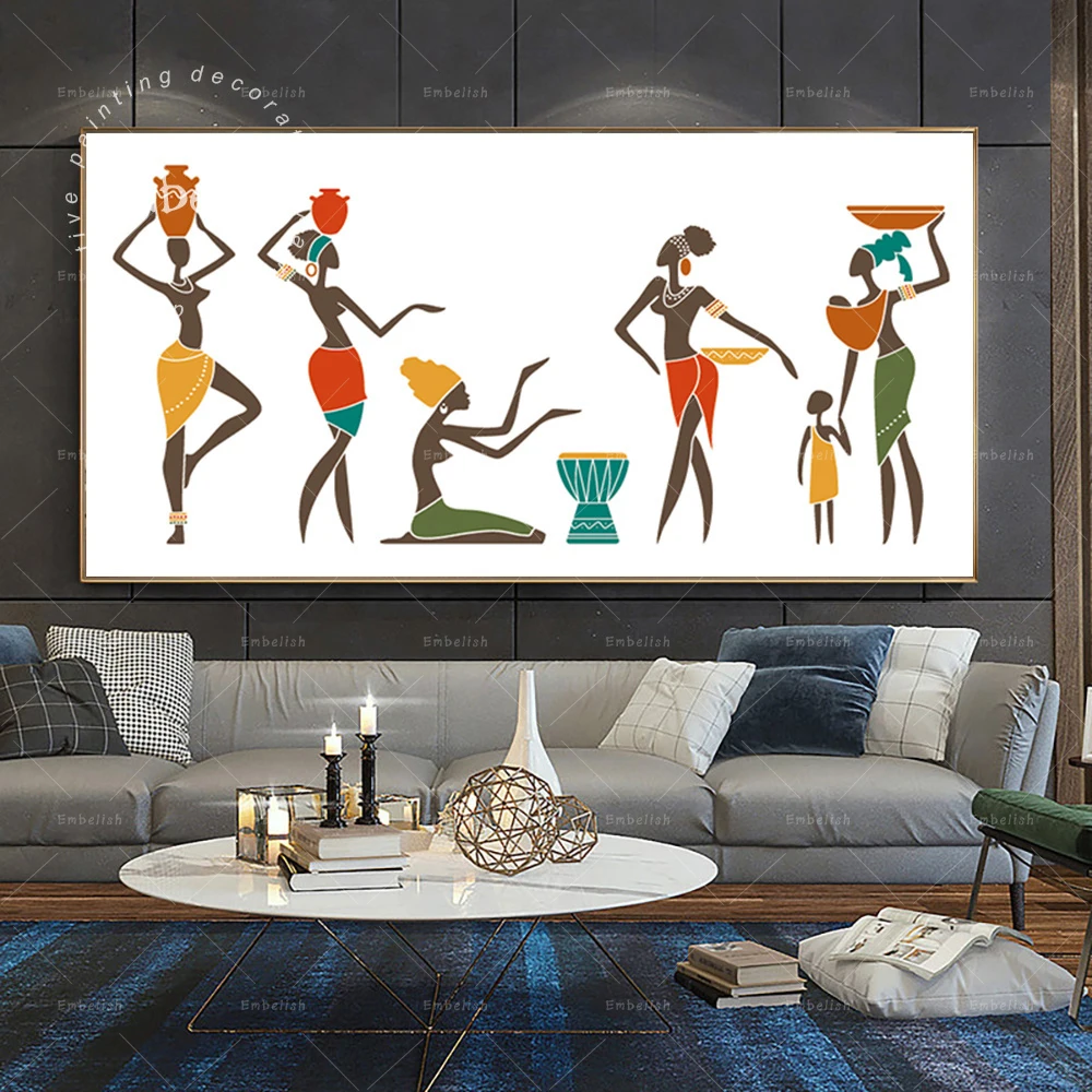 Embelish Beautiful African Woman Dancing Modern Home Decor Pictures For Living Room Wall Art Posters HD Print Canvas Paintings
Embelish Beautiful African Woman Dancing Modern Home Decor Pictures For Living Room Wall Art Posters HD Print Canvas Paintings