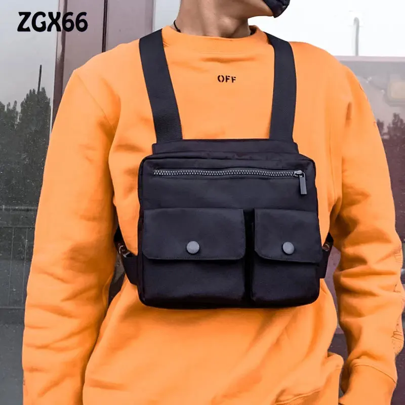 Men Tactical Vest Bag Outdoor Travel Streetwear Hip-hop Chest Rig Bag Utility Unisex Canvas Fanny Waist Pack Chest Purse Bags
Men Tactical Vest Bag Outdoor Travel Streetwear Hip-hop Chest Rig Bag Utility Unisex Canvas Fanny Waist Pack Chest Purse Bags