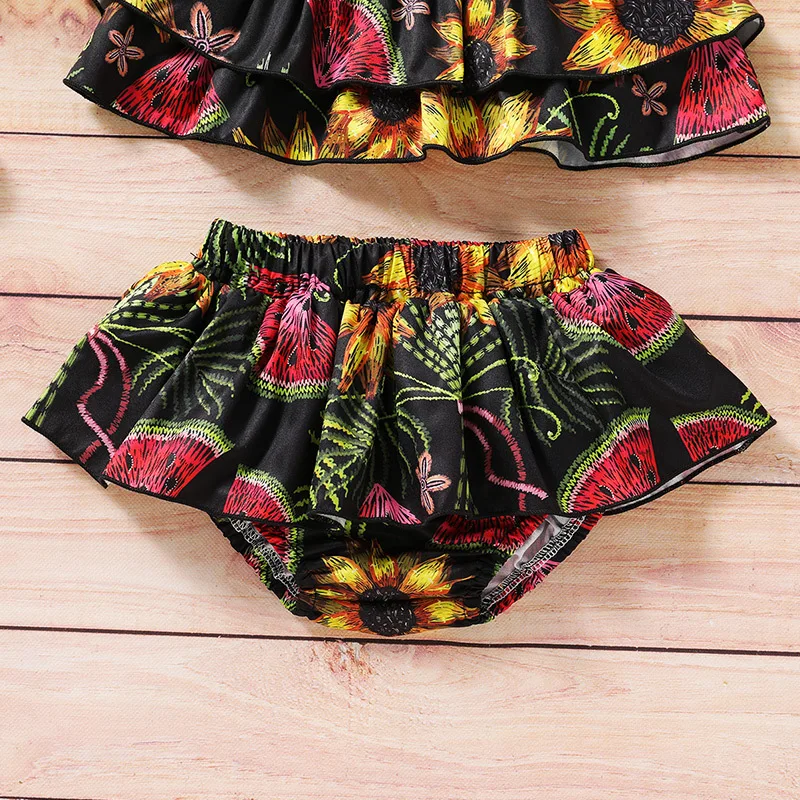 2020 Summer Baby Girl Sling and Shorts Two-piece Floral Print Fashion Newborn Clothing Set Baby Clothes FSXMY203
2020 Summer Baby Girl Sling and Shorts Two-piece Floral Print Fashion Newborn Clothing Set Baby Clothes FSXMY203