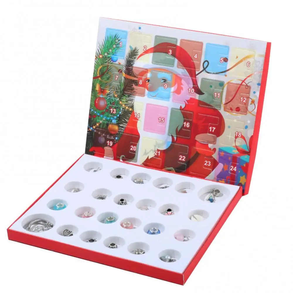 2021 Hot Sale Beautiful Christmas Countdown Santa Calendar Beads DIY Bracelet Jewelry Making Kit Kids Gift
2021 Hot Sale Beautiful Christmas Countdown Santa Calendar Beads DIY Bracelet Jewelry Making Kit Kids Gift