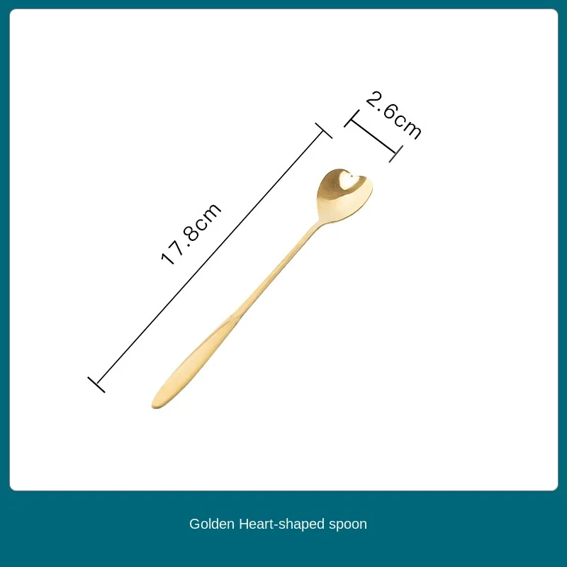 Cute Stainless Steel Spoon Home Long Handle Spoon Love Spoon Ice Cream Scoop Coffee Stirring Spoon Kitchen Accessories
Cute Stainless Steel Spoon Home Long Handle Spoon Love Spoon Ice Cream Scoop Coffee Stirring Spoon Kitchen Accessories