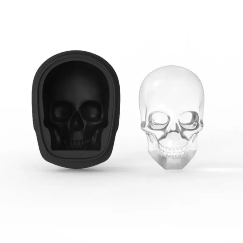 Silicone Ice Cube Tray 3D Skull Shaped Whiskey Mold Flexible Cocktail Jelly Pudding Mould Kitchen Ice Cream Making Tools
Silicone Ice Cube Tray 3D Skull Shaped Whiskey Mold Flexible Cocktail Jelly Pudding Mould Kitchen Ice Cream Making Tools