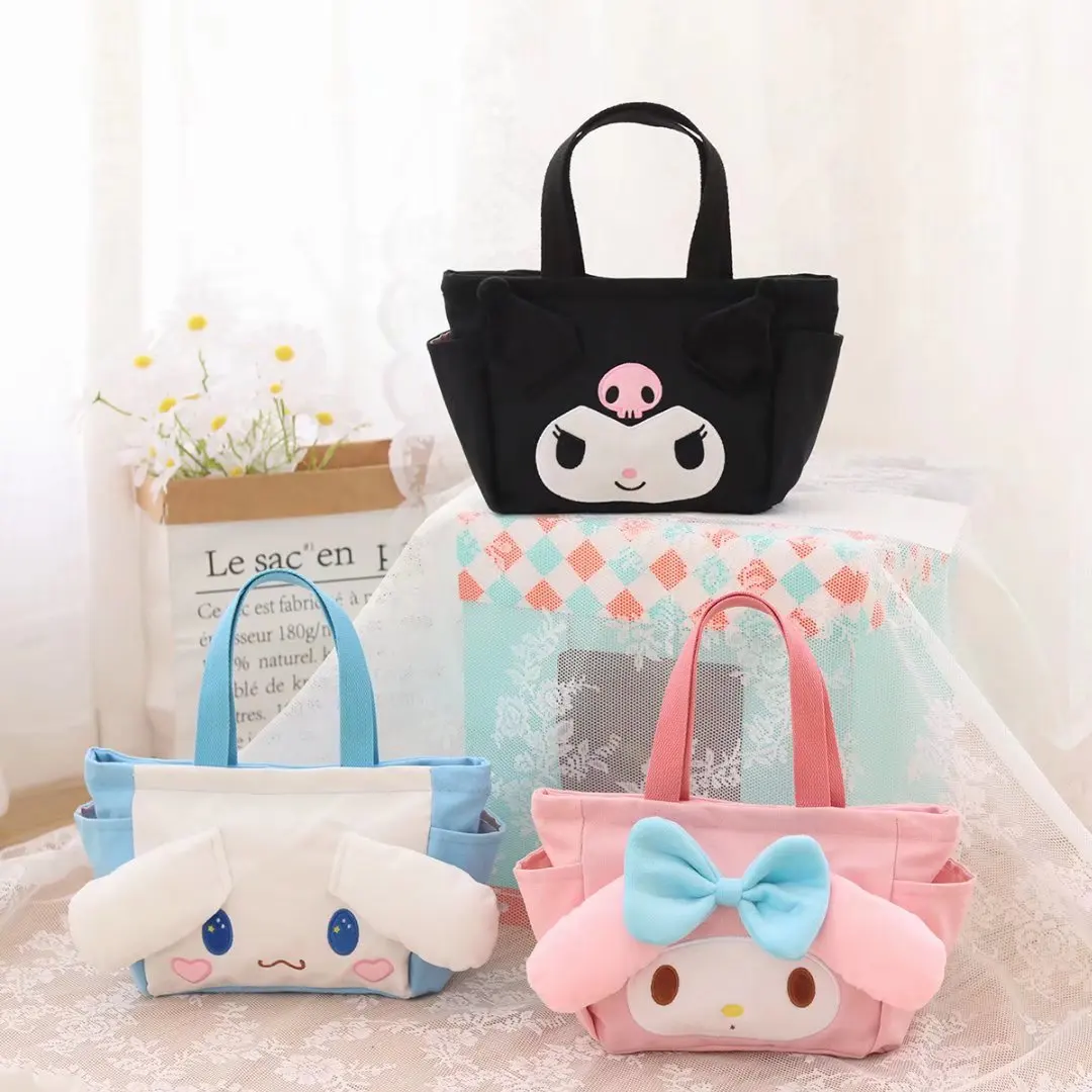 Kawali Kuromi Melody Kawaii plush soft shoulder bag large capacity handbag fashion accessories girls birthday holiday gifts 
Kawali Kuromi Melody Kawaii plush soft shoulder bag large capacity handbag fashion accessories girls birthday holiday gifts