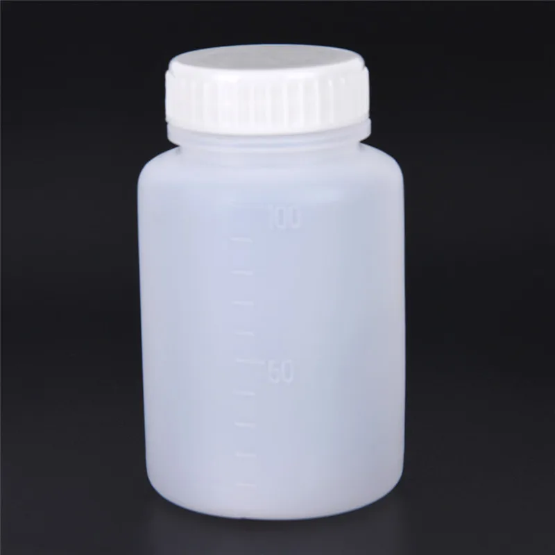 2Pcs/lot Clear 100ml Cylinder Shaped Agent Bottle Plastic Chemical Storage Reagent Bottle Machine Taper Tap
2Pcs/lot Clear 100ml Cylinder Shaped Agent Bottle Plastic Chemical Storage Reagent Bottle Machine Taper Tap