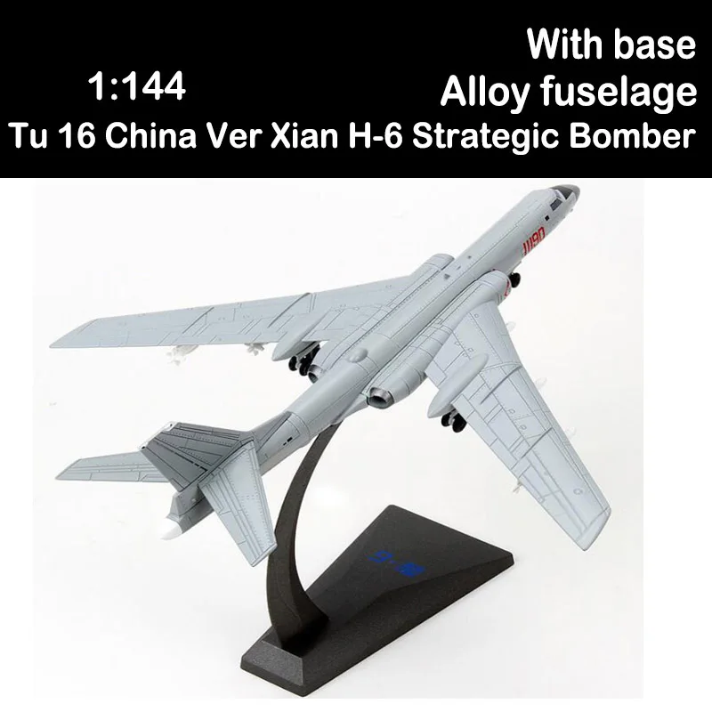 1/144 Scale Soviet Union Tu 16 China Ver Xian H-6 Strategic Bomber Fighter Aircraft Airplane Models Toys Plane Kids Boys Gift
1/144 Scale Soviet Union Tu 16 China Ver Xian H-6 Strategic Bomber Fighter Aircraft Airplane Models Toys Plane Kids Boys Gift