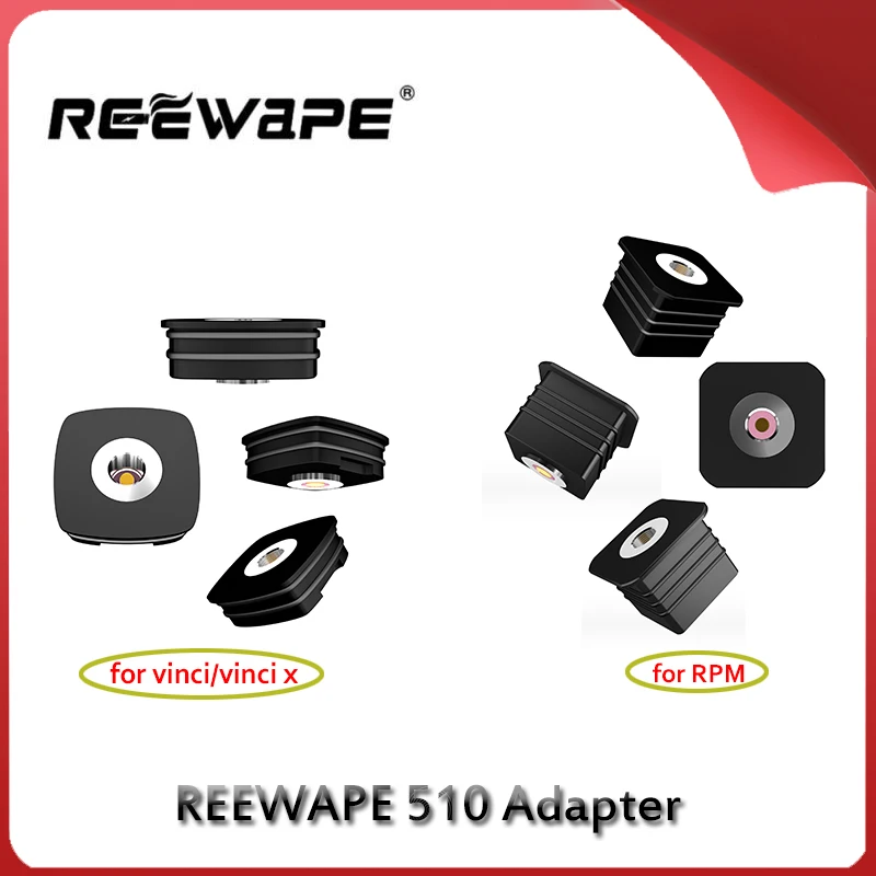 Новейший горячий REEWAPE 510 адаптер для SMOK RPM40 / VOOPOO VINCI X RDA RTA RDTA электронные сигареты
