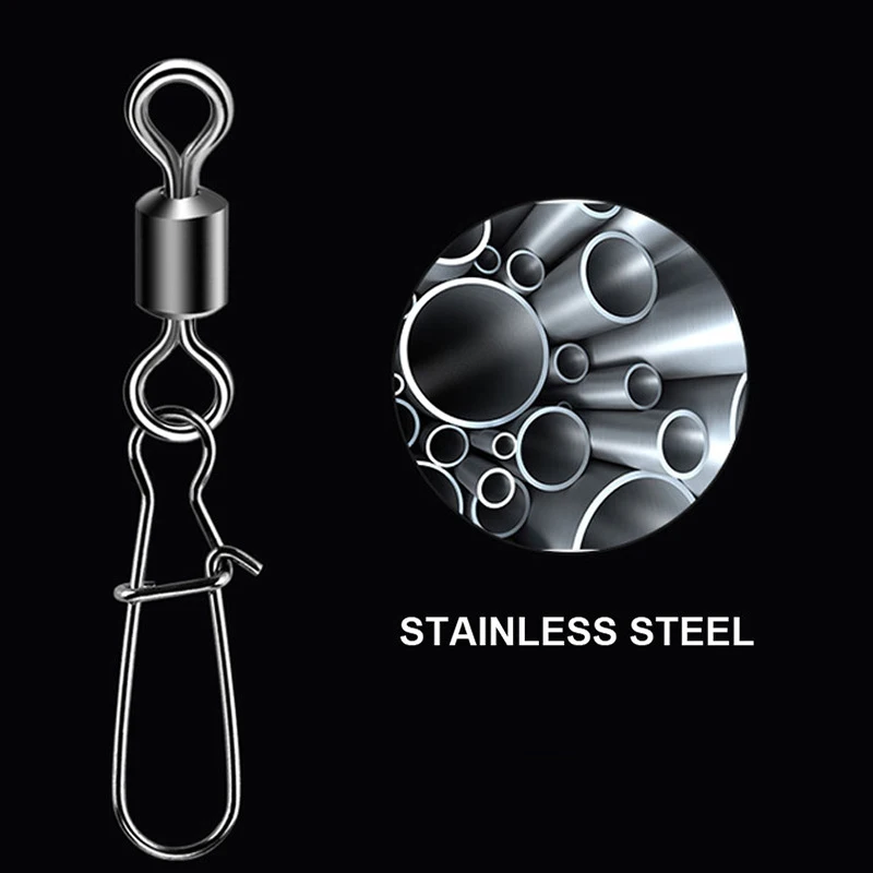 50pcs 304 stainless steel American style Swivel Ring + reinforced pin large pulling force connector accessories fishing gear
50pcs 304 stainless steel American style Swivel Ring + reinforced pin large pulling force connector accessories fishing gear