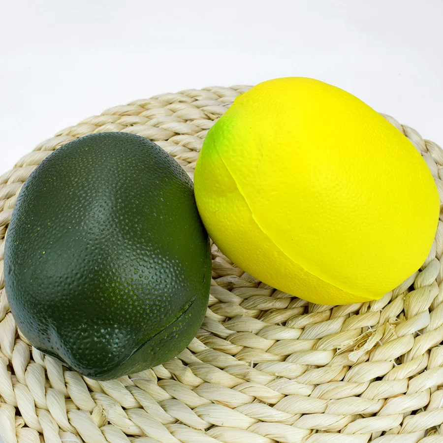Большие лимонные сжимаемые игрушки для детей Забавные милые антистрессовые