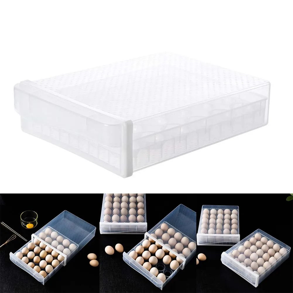 1pc 30 Egg Holder Boxes Tray Storage Box Transparent Plastic Multifunction Refrigerator Kitchen Cabinets Container Case
1pc 30 Egg Holder Boxes Tray Storage Box Transparent Plastic Multifunction Refrigerator Kitchen Cabinets Container Case