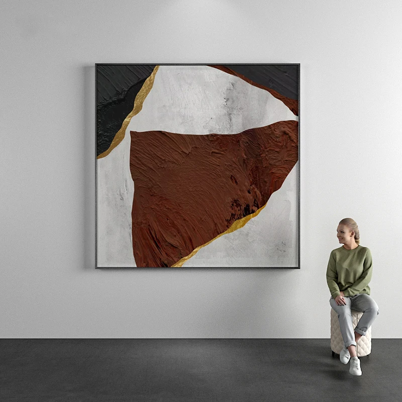 Handmade Painting Abstract Painting Wall Art Canvas Painting for Living Room Restaurant Bedroom Creative Painting Home Decor
Handmade Painting Abstract Painting Wall Art Canvas Painting for Living Room Restaurant Bedroom Creative Painting Home Decor