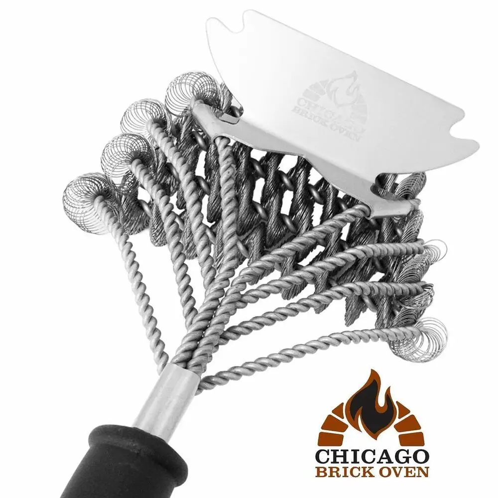 Bristle Free 5-in-1 BBQ Grill Brush Scraper Cleaner Set Grill Accessories Tool Grill Brush and Scraper Barbecue Accessories 
Bristle Free 5-in-1 BBQ Grill Brush Scraper Cleaner Set Grill Accessories Tool Grill Brush and Scraper Barbecue Accessories