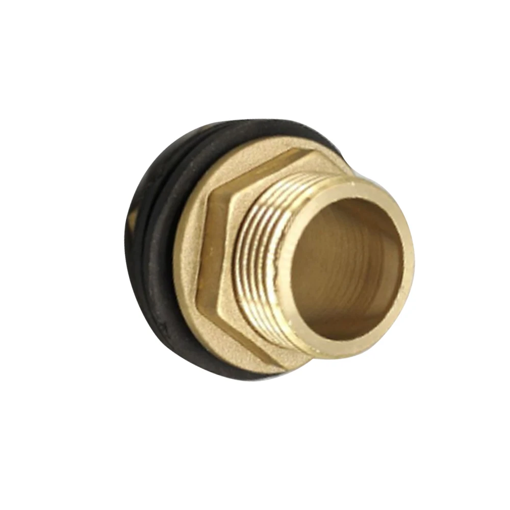 3/4" Male Soild Brass Water Tank Connector Garden Straight Theaded Bulkhead Fitting Tank Hose Adapter Household Supplies
3/4" Male Soild Brass Water Tank Connector Garden Straight Theaded Bulkhead Fitting Tank Hose Adapter Household Supplies