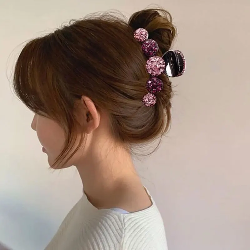 Crab Hairpins Women Big Rhinestone Hair Claws Barrettes Ponytail Girls Hair Accessories Crystal Hair Clips Ornaments Hairgrip
Crab Hairpins Women Big Rhinestone Hair Claws Barrettes Ponytail Girls Hair Accessories Crystal Hair Clips Ornaments Hairgrip