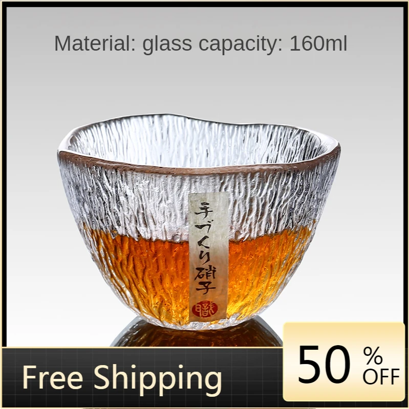 Japanese Style Glass Tea Cup Single Kung Fu Small Luxury Master Tea Cup Personal Creativity Teaware Szklanki Kitchenwear AG50CB
Japanese Style Glass Tea Cup Single Kung Fu Small Luxury Master Tea Cup Personal Creativity Teaware Szklanki Kitchenwear AG50CB