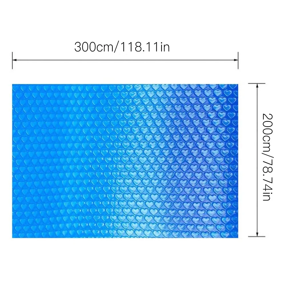 Pool Cover Rectangular Solar Swimming Pool Tub Cover Outdoor Bubble Blanket Accessories Swimming Pool Cover
Pool Cover Rectangular Solar Swimming Pool Tub Cover Outdoor Bubble Blanket Accessories Swimming Pool Cover