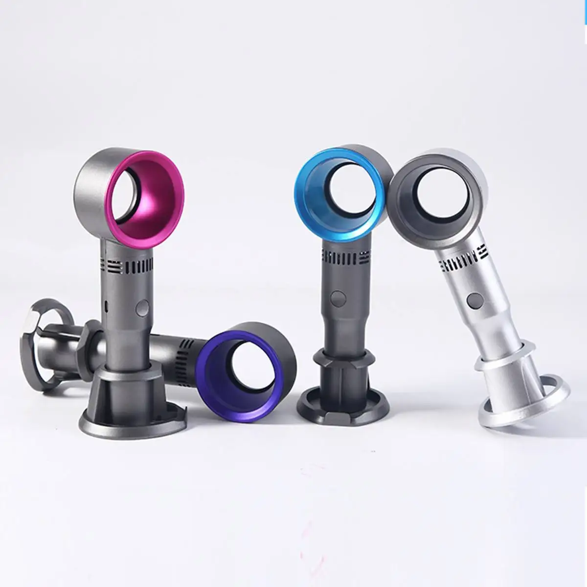 Mini Handheld Bladeless Fan Air Cooler USB Rechargeable Ventilator With Detachable Base Portable Fan Outdoor Travel Home Office
Mini Handheld Bladeless Fan Air Cooler USB Rechargeable Ventilator With Detachable Base Portable Fan Outdoor Travel Home Office