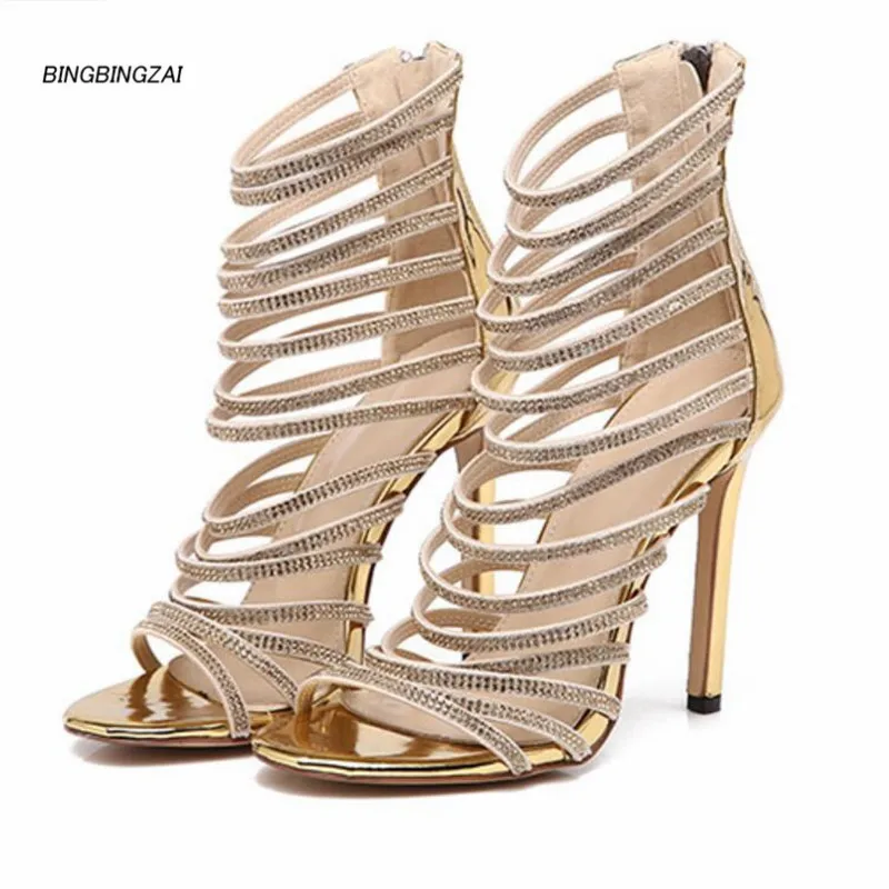 BBZAI Europe and America model ladies shoes Summer New pattern superstar Sandals 11CM Thin Heels Sexy Fashion Show 4-10 11 
BBZAI Europe and America model ladies shoes Summer New pattern superstar Sandals 11CM Thin Heels Sexy Fashion Show 4-10 11