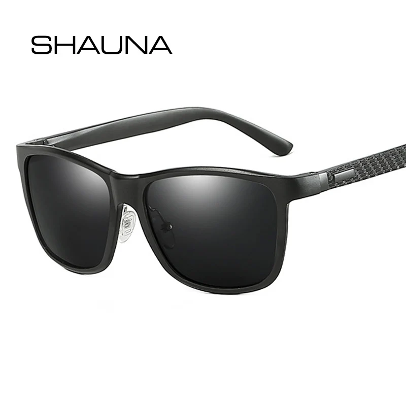 SHAUNA Magnesium Aluminum Frame Fashion Polarized Sunglasses Men Driving Sun Glasses Spring Hinge
SHAUNA Magnesium Aluminum Frame Fashion Polarized Sunglasses Men Driving Sun Glasses Spring Hinge