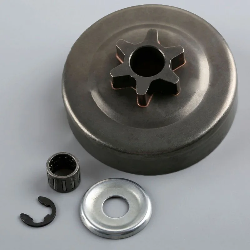 Clutch Drum Sprocket 3/8" 6T Washer E-Clip For STIHL MS170 180 Outdoor Power Equipment Chainsaw Parts Accessories
Clutch Drum Sprocket 3/8" 6T Washer E-Clip For STIHL MS170 180 Outdoor Power Equipment Chainsaw Parts Accessories