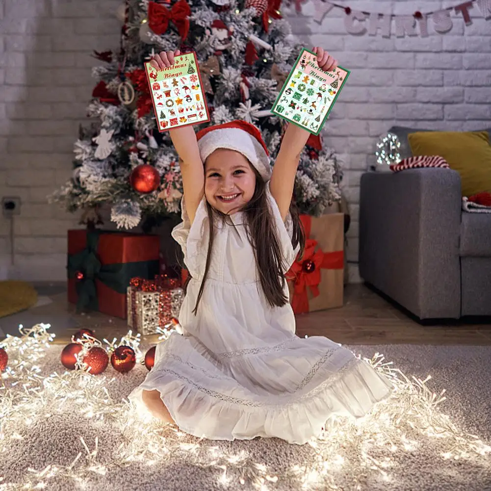 Holiday Christmas Bingo Game For Kids Winter Holiday Supplies Cards For 24 Players With Christmas Tree Snowman Gingerbread Man E
Holiday Christmas Bingo Game For Kids Winter Holiday Supplies Cards For 24 Players With Christmas Tree Snowman Gingerbread Man E