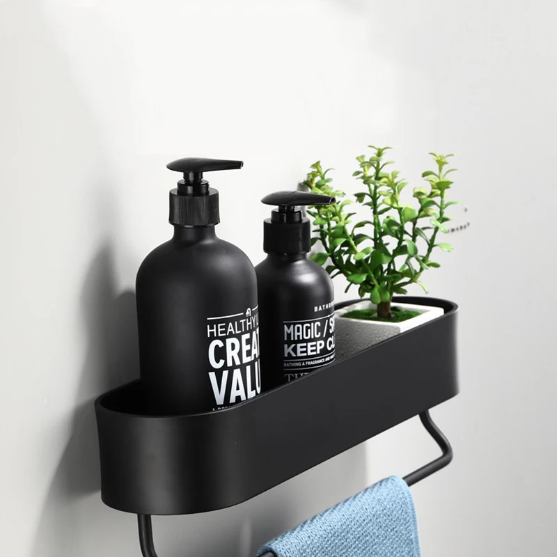 Wall Mounted Storage Shelves with Towel Holder for Kitchen and Bedroom Accessories (Support Drop Shipping) 
Wall Mounted Storage Shelves with Towel Holder for Kitchen and Bedroom Accessories (Support Drop Shipping)