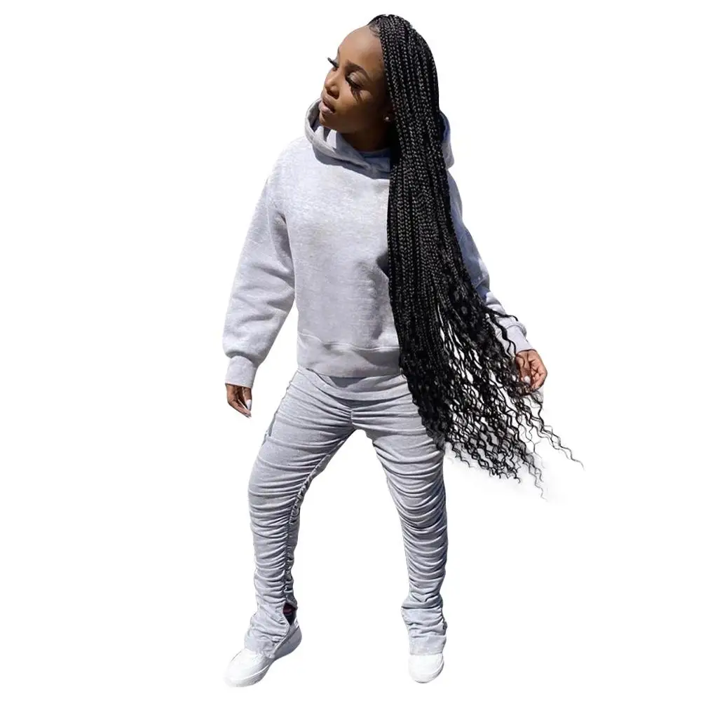 Женский модный повседневный костюм, пуловер с капюшоном и рукавами-крылышками, плиссированные штаны, спортивный костюм, утолщенный свитер ...
Женский модный повседневный костюм, пуловер с капюшоном и рукавами-крылышками, плиссированные штаны, спортивный костюм, утолщенный свитер ...