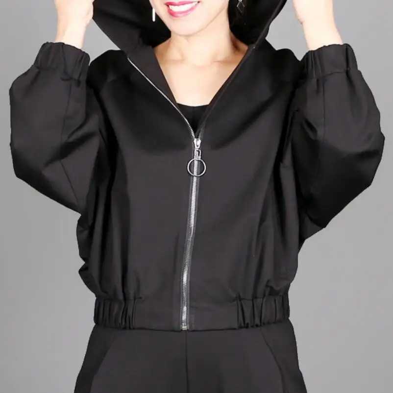 HOT / Spring New Women Fashion Personalized custom large size Casual all-match short version loose and thin top/S--6XL
HOT / Spring New Women Fashion Personalized custom large size Casual all-match short version loose and thin top/S--6XL