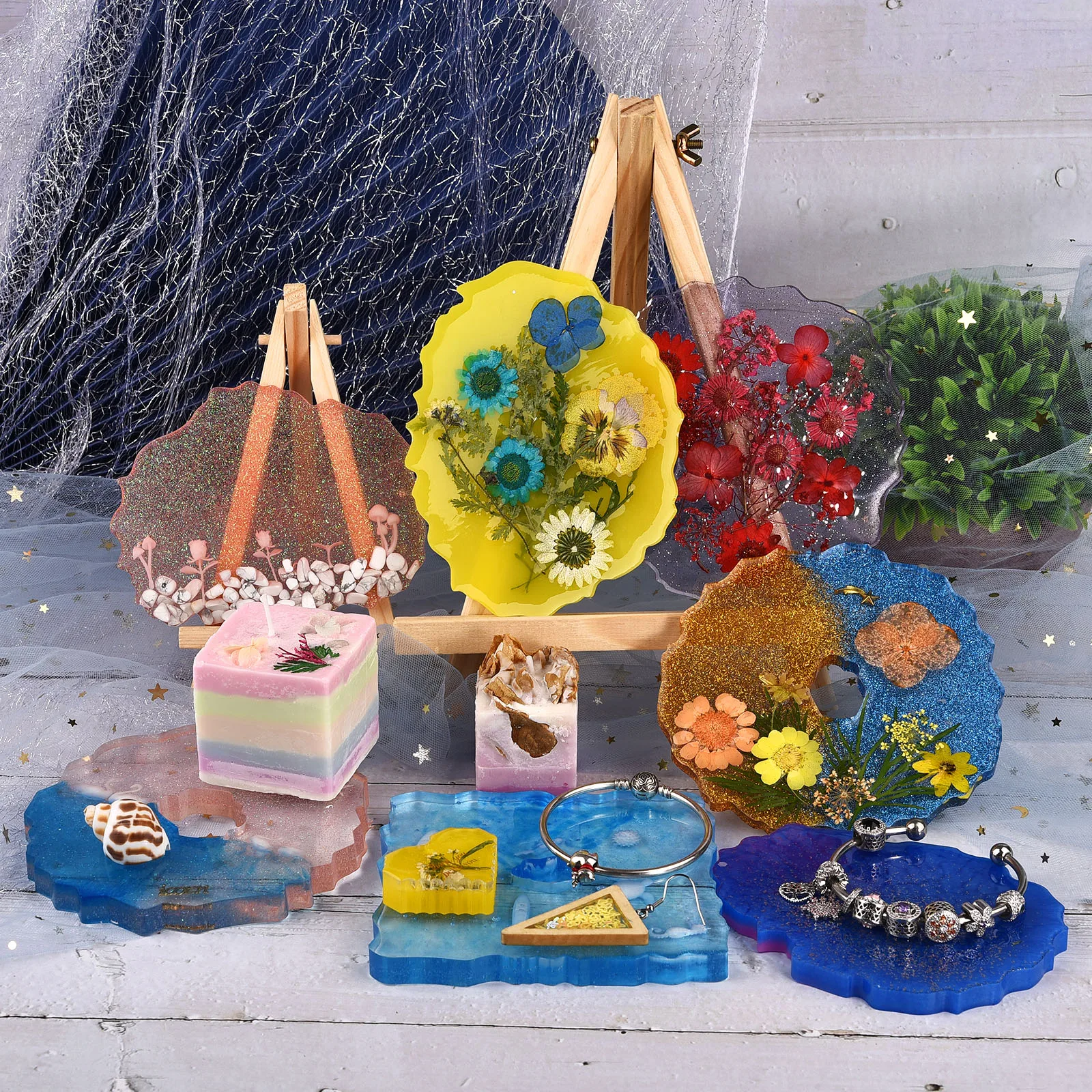 Big Rectangle Plate Resin Mold Fruit Disc Tea Tray UV Resin Mould Coaster Silicone Molds Art Craft Jewelry Display Tools
Big Rectangle Plate Resin Mold Fruit Disc Tea Tray UV Resin Mould Coaster Silicone Molds Art Craft Jewelry Display Tools
