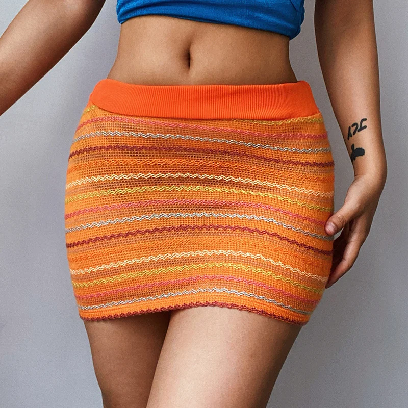 hirigin Striped Knitted Mini Skirts 2021 Sexy High Waist Bodycon Women Clothes Y2K Sexy Club Party Summer Skirts Streetwear
hirigin Striped Knitted Mini Skirts 2021 Sexy High Waist Bodycon Women Clothes Y2K Sexy Club Party Summer Skirts Streetwear