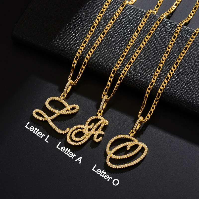 2021 New A-Z Pendant Letter Necklace Gold Color Zircon Decor Alphabet Charm Stainless Steel O Chain Women Jewelry Gift
2021 New A-Z Pendant Letter Necklace Gold Color Zircon Decor Alphabet Charm Stainless Steel O Chain Women Jewelry Gift