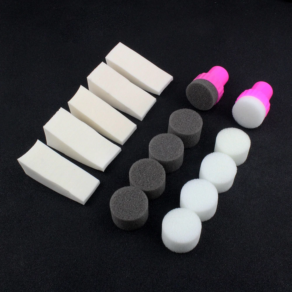 15Pcs/Set Gradient Nail Soft Sponges Simple DIY Change Color Sponge Creative With Stamper Polish Stamping Manicure Salon
15Pcs/Set Gradient Nail Soft Sponges Simple DIY Change Color Sponge Creative With Stamper Polish Stamping Manicure Salon
