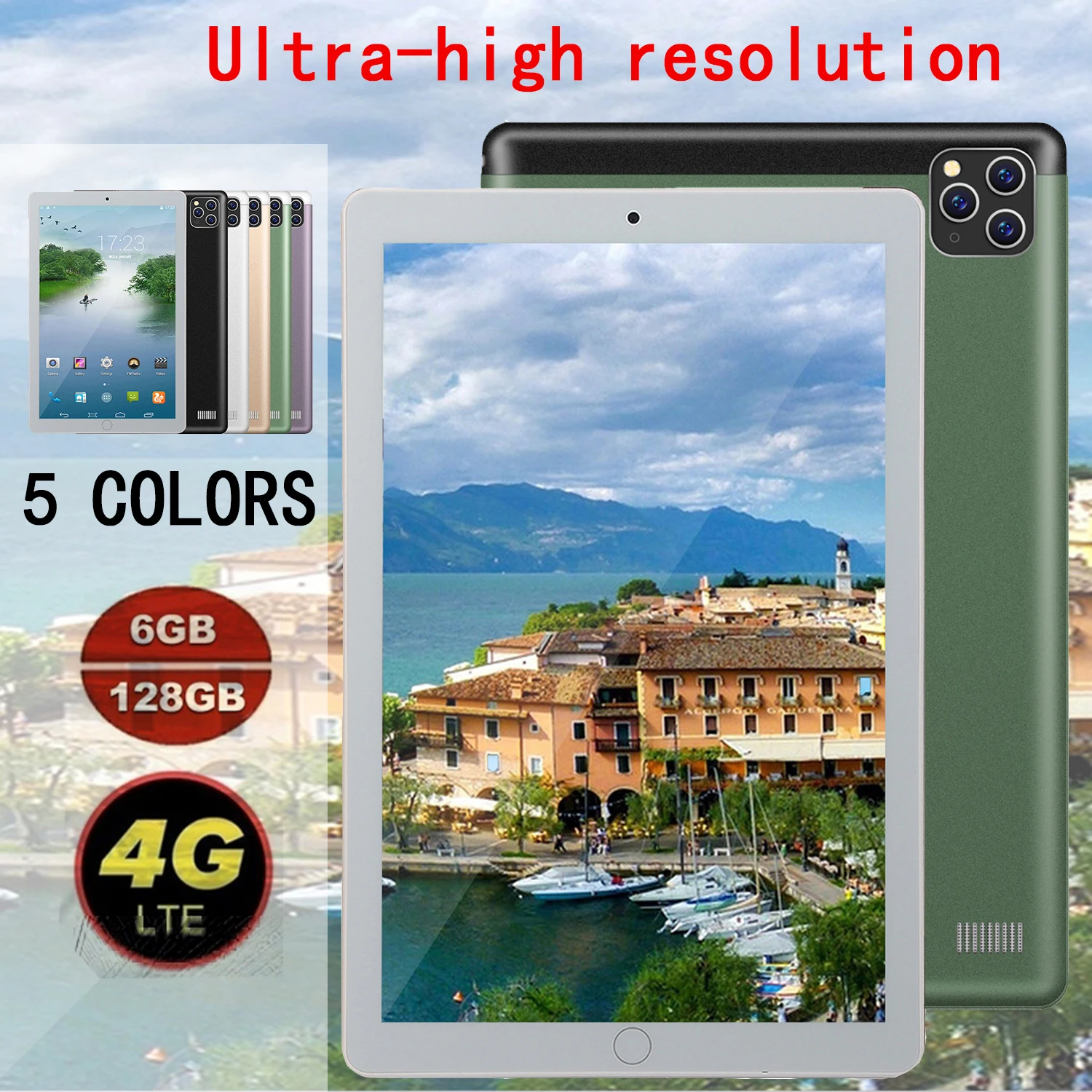 10.1 Inch 8G+128GB Tablet PC Ten Core WiFi Tablet PC Android 9.0 Arge Dual SIM Camera Rear 5.0 MP IPS Tablet Call Phone Tablet
10.1 Inch 8G+128GB Tablet PC Ten Core WiFi Tablet PC Android 9.0 Arge Dual SIM Camera Rear 5.0 MP IPS Tablet Call Phone Tablet