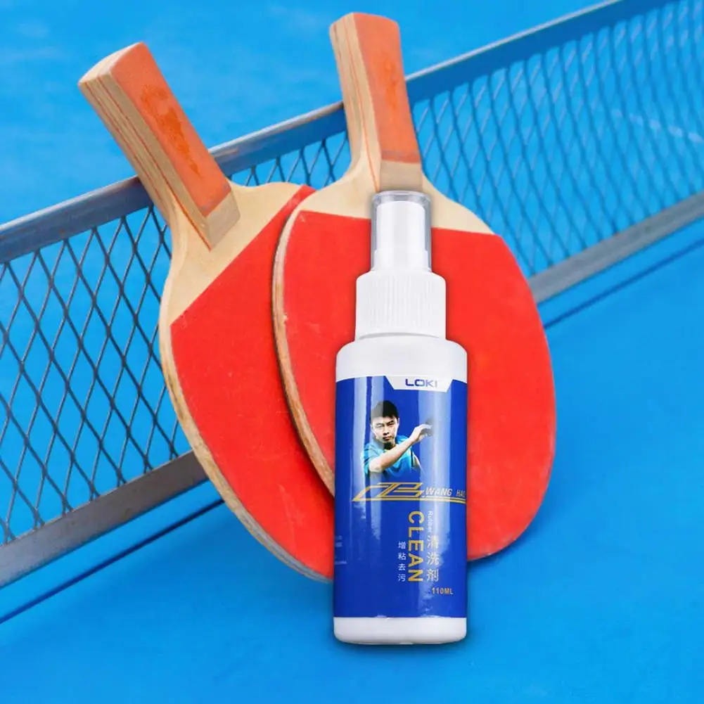 110ML Table Tennis Ping Pong Cleaning Spray Paddle Racket Bats Prevent Aging Clean Spray Agent Rubber Cleaner Professional Care
110ML Table Tennis Ping Pong Cleaning Spray Paddle Racket Bats Prevent Aging Clean Spray Agent Rubber Cleaner Professional Care