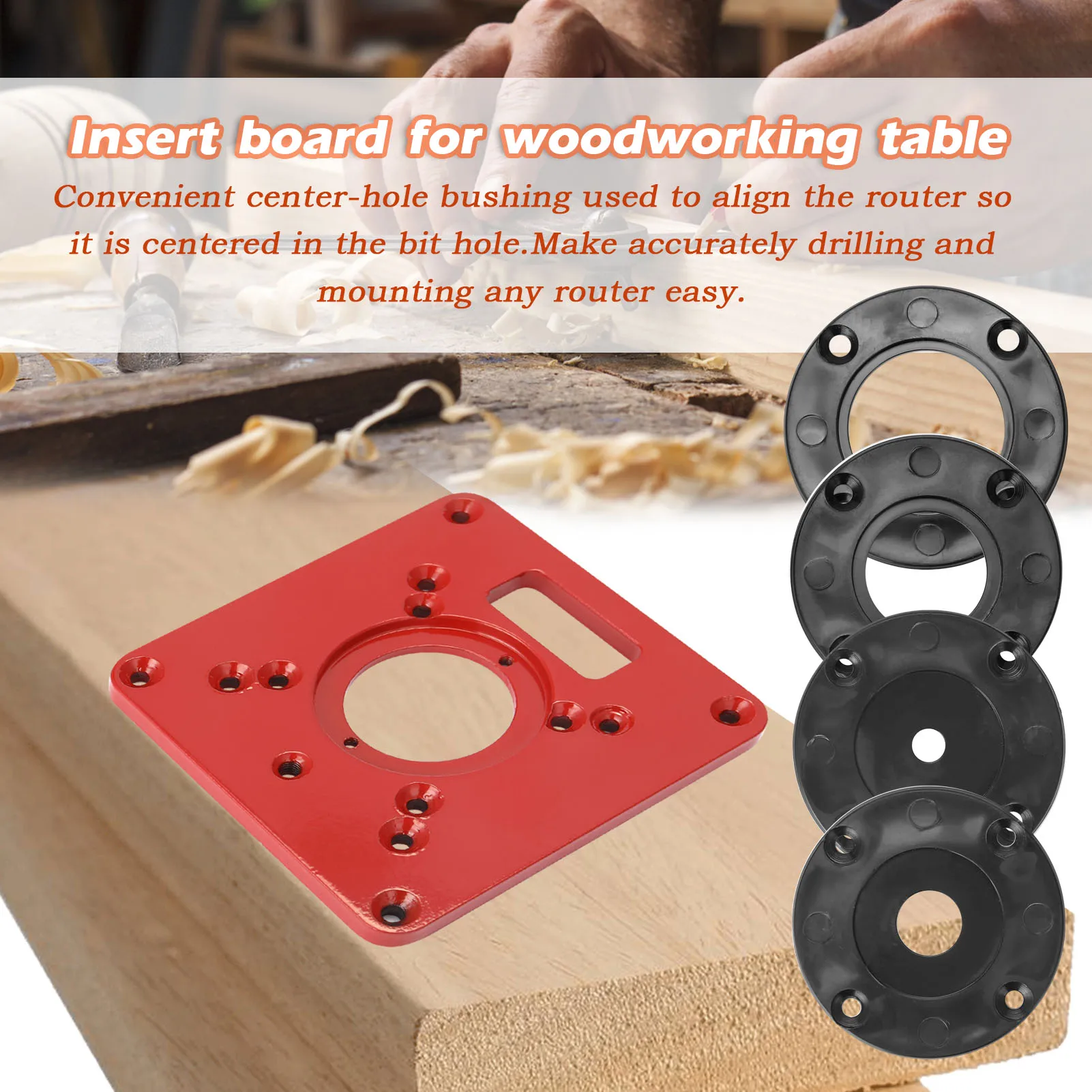 Carpintería Multifunctional Router Table Insert Plate Woodworking Benches Aluminium Wood Router Trimmer Models Engraving Machine
Carpintería Multifunctional Router Table Insert Plate Woodworking Benches Aluminium Wood Router Trimmer Models Engraving Machine