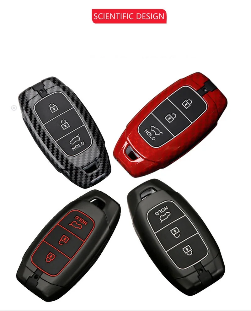 Carbon Fiber Alloy Car Key Case Key Cover For Hyundai i30 Ix35 KONA Encino Solaris Azera Grandeur Ig Accent Santa Fe Palisade
Carbon Fiber Alloy Car Key Case Key Cover For Hyundai i30 Ix35 KONA Encino Solaris Azera Grandeur Ig Accent Santa Fe Palisade
