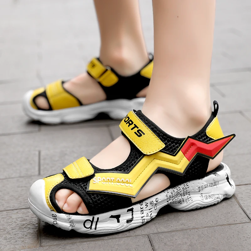 2021summer Kids Sandal Closed Toe Toddler Boys Sandals Sport Pu Leather Girls Boys Beach Sandals Children Shoes 
2021summer Kids Sandal Closed Toe Toddler Boys Sandals Sport Pu Leather Girls Boys Beach Sandals Children Shoes