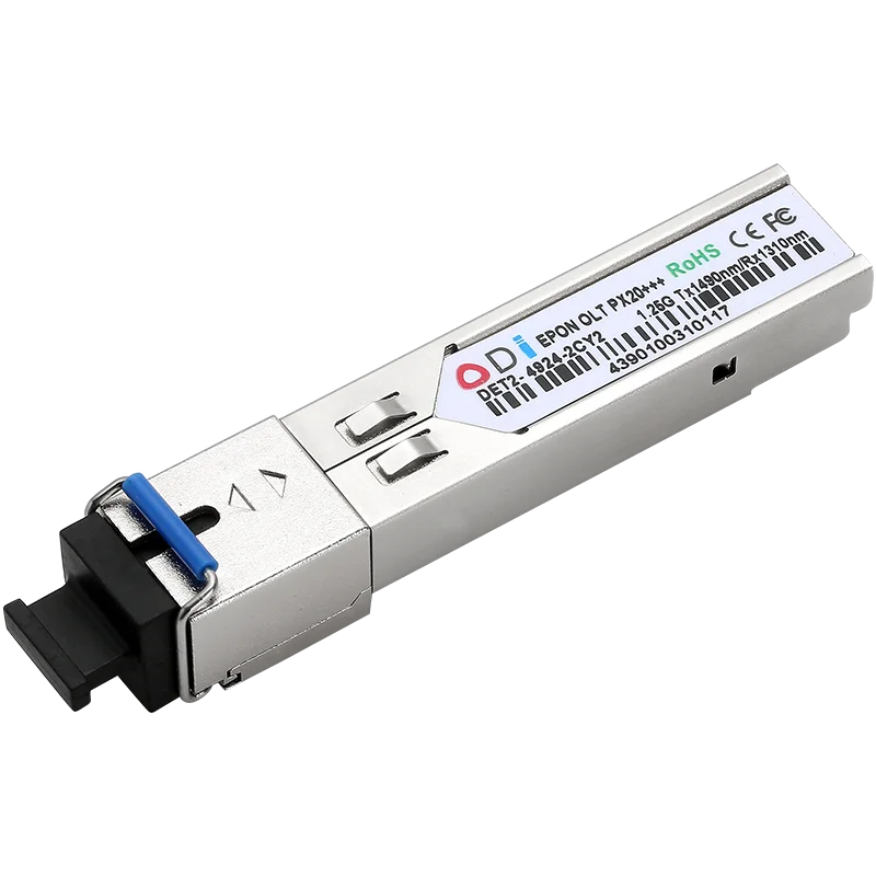 EPON optical module OLT equipment dedicated PX20+++ optical fiber module 20KM compatible with H3C
EPON optical module OLT equipment dedicated PX20+++ optical fiber module 20KM compatible with H3C