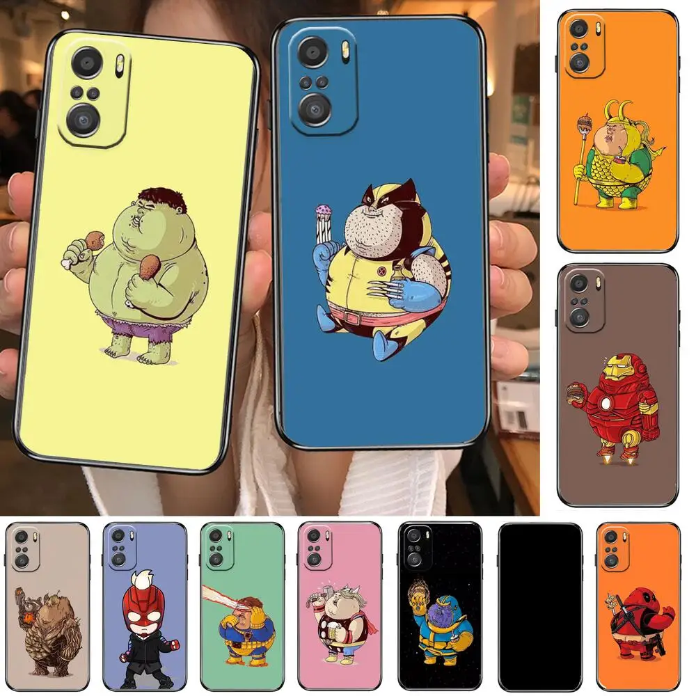 Marvel cartoon superheroes Phone Case For xiaomi redmi 11 Lite pro Ultra 10 9 8 MIX 4 FOLD 10T Black Cover Silicone Back Prett
Marvel cartoon superheroes Phone Case For xiaomi redmi 11 Lite pro Ultra 10 9 8 MIX 4 FOLD 10T Black Cover Silicone Back Prett