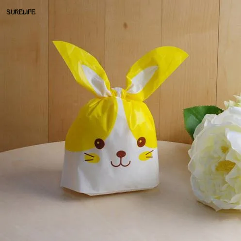 50pcs/lot Cute Rabbit Ear Cookie Bags lovely cat Gift Bags For Candy Biscuits Snack Baking Package Event Party Supplies 
50pcs/lot Cute Rabbit Ear Cookie Bags lovely cat Gift Bags For Candy Biscuits Snack Baking Package Event Party Supplies