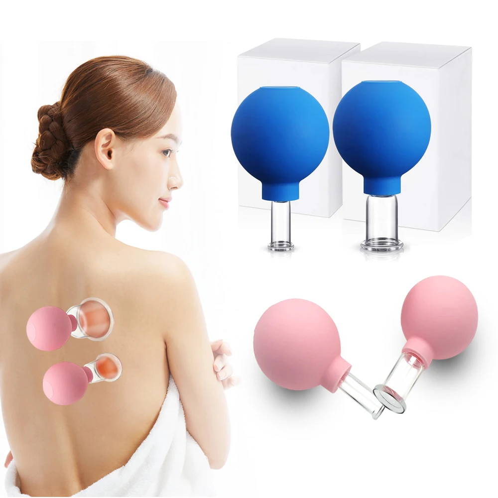 4pcs Vacuum Cupping Therapy Set Rubber Head Glass AntiCellulite Suction Cups For Face Massager Jars Health Chinese Physiotherapy
4pcs Vacuum Cupping Therapy Set Rubber Head Glass AntiCellulite Suction Cups For Face Massager Jars Health Chinese Physiotherapy