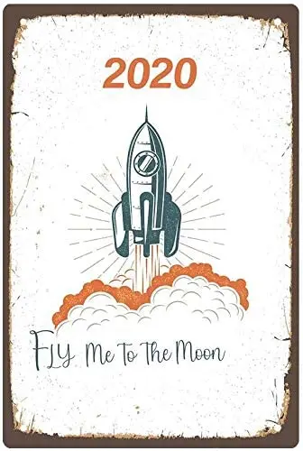 Xuship Fly Me to The Moon жестяной знак для бара, паба, фермы, дома, винтажный металлический жестяной знак, настенное украшение 12 "X 8" 
Xuship Fly Me to The Moon жестяной знак для бара, паба, фермы, дома, винтажный металлический жестяной знак, настенное украшение 12 "X 8"