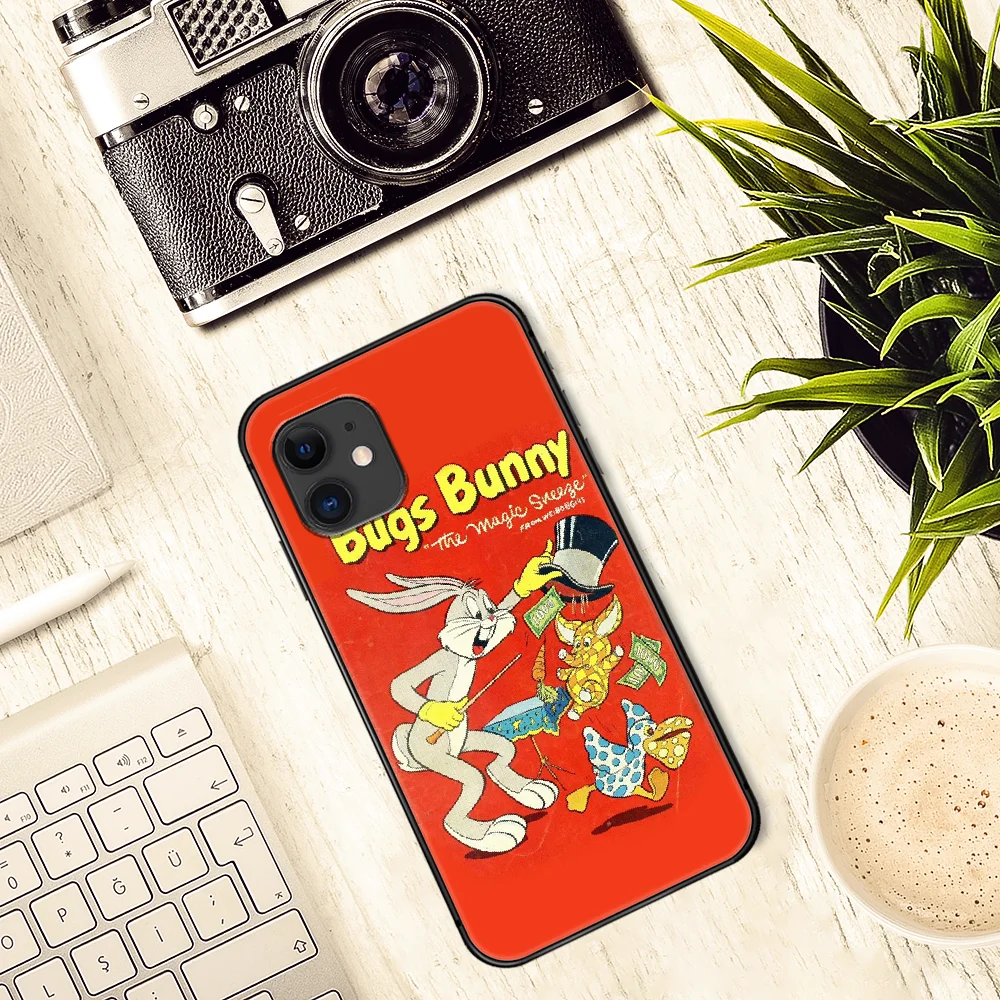 Cartoon Cute Bugs Bunny Phone Case Cover Hull For iphone 5 5s se 2020 6 6s 7 8 12 mini plus X XS XR 11 PRO MAX black Waterproof
Cartoon Cute Bugs Bunny Phone Case Cover Hull For iphone 5 5s se 2020 6 6s 7 8 12 mini plus X XS XR 11 PRO MAX black Waterproof