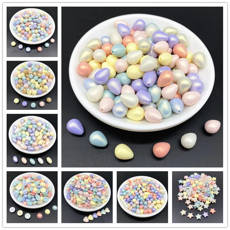 Multiple styles Matte Acrylic Beads Loose Spacer Beads Necklace Bracelet Pendant Earrings Jewelry Making DIY #RoLi
Multiple styles Matte Acrylic Beads Loose Spacer Beads Necklace Bracelet Pendant Earrings Jewelry Making DIY #RoLi