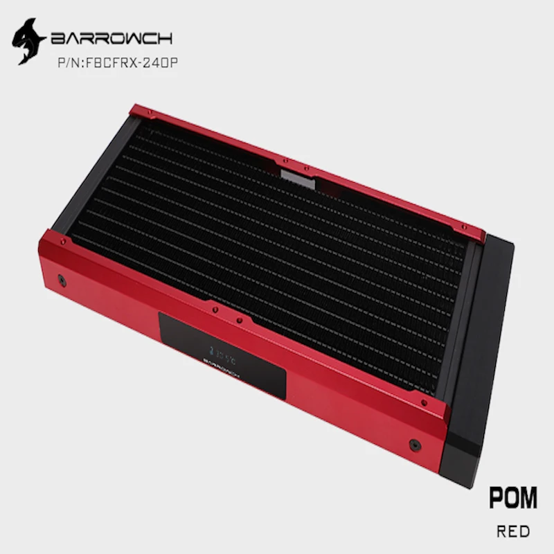 Barrowch new OLED Display Chameleon Fish Modular 240mm Radiator Acrylic/POM Inlet Module water cooling kit for fan FBCFRX-240
Barrowch new OLED Display Chameleon Fish Modular 240mm Radiator Acrylic/POM Inlet Module water cooling kit for fan FBCFRX-240