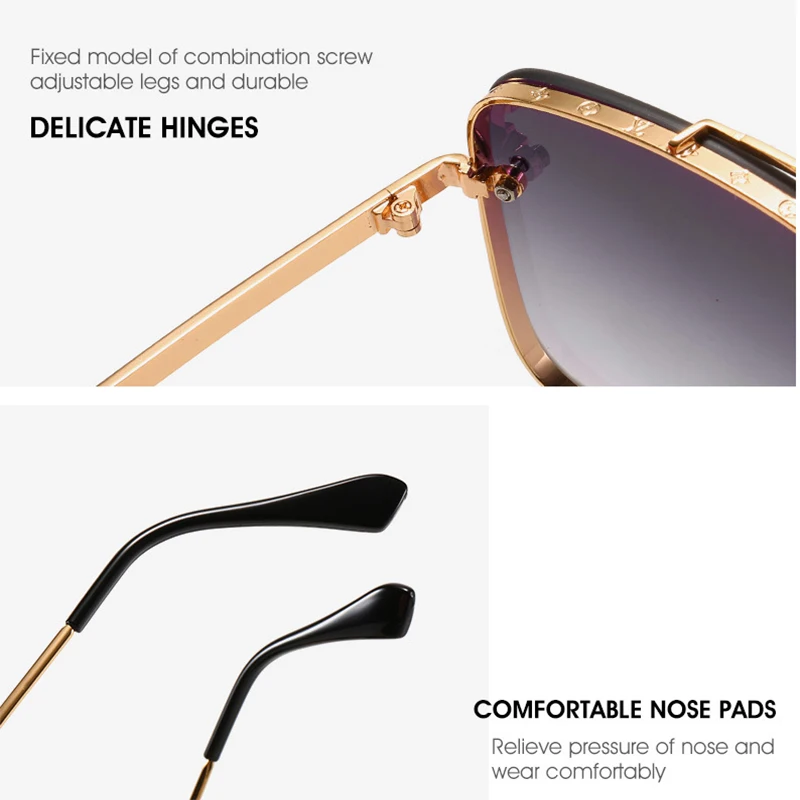 2021 The New Trend Large Frame Sunglasses Men Fashion Outdoor Driving Sunglasses For Women Classic Retro Decoration Glasses Bril
2021 The New Trend Large Frame Sunglasses Men Fashion Outdoor Driving Sunglasses For Women Classic Retro Decoration Glasses Bril