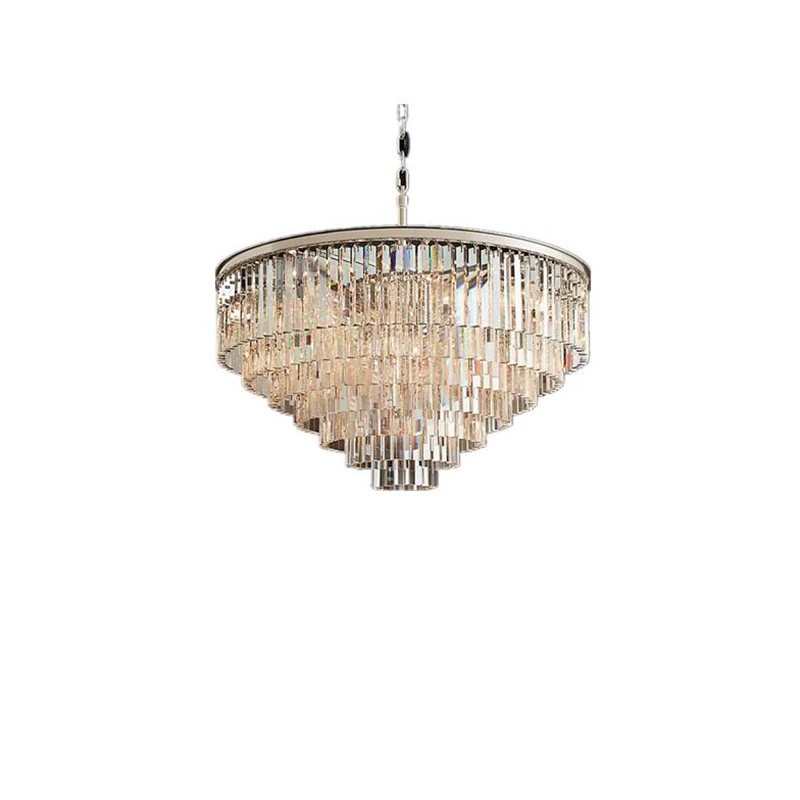 jmmxiuz Modern crystal chandelier LED chandelier chrome lamp body round living room retro dining room chandelier lighting
jmmxiuz Modern crystal chandelier LED chandelier chrome lamp body round living room retro dining room chandelier lighting