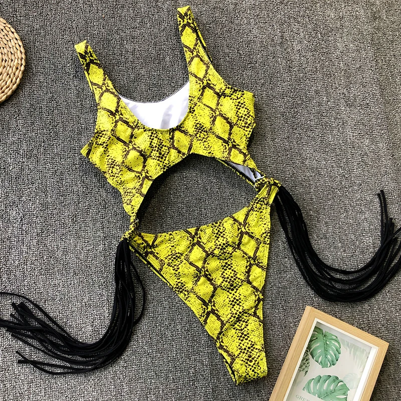 Hollow Out One Piece Swimsuit Women High leg Sexy Leopard Tassel Monokini 2020 Push Up Swimwear Bathing suit Female Beach Swim
Hollow Out One Piece Swimsuit Women High leg Sexy Leopard Tassel Monokini 2020 Push Up Swimwear Bathing suit Female Beach Swim
