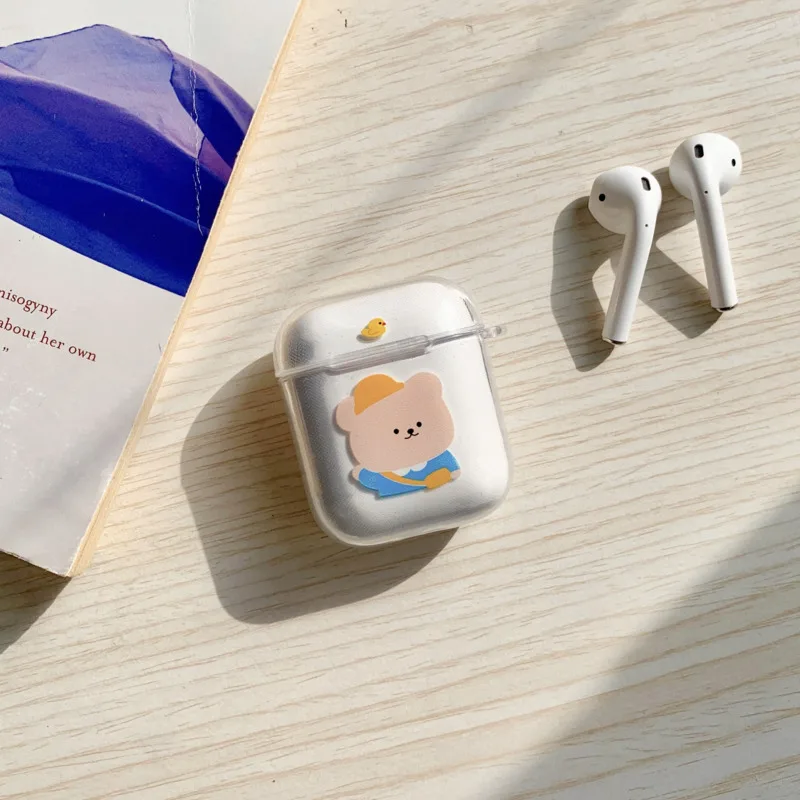 For Airpods Case Cute Cartoon Bear Soft Wireless Bluetooth Earphone Case for Apple Airpods pro 2 1 Protective Cover Box
For Airpods Case Cute Cartoon Bear Soft Wireless Bluetooth Earphone Case for Apple Airpods pro 2 1 Protective Cover Box