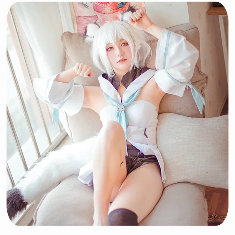 Hololive Vtuber Shirakami Fubuki Косплей Костюм Youtuber милое платье Маленькая Лисица костюм Хэллоуин Карнавальная Униформа на заказ
Hololive Vtuber Shirakami Fubuki Косплей Костюм Youtuber милое платье Маленькая Лисица костюм Хэллоуин Карнавальная Униформа на заказ