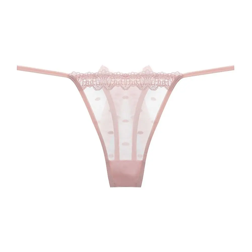 Sexy Transparent Women's Panties Mesh Bandage Bow Strap Women Fashion Underwear Panties Briefs Dot G-String Low-waist Panties
Sexy Transparent Women's Panties Mesh Bandage Bow Strap Women Fashion Underwear Panties Briefs Dot G-String Low-waist Panties